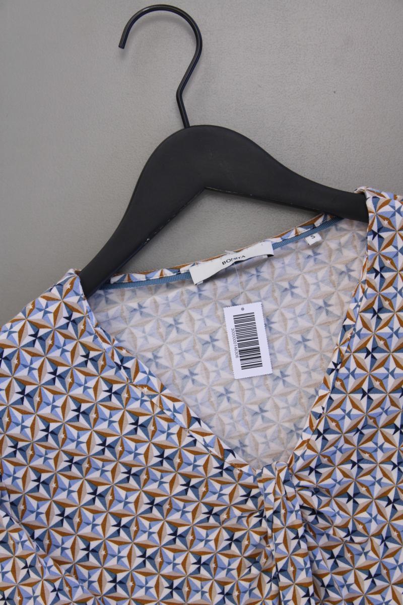 Bonita Printshirt Gr. S geometrisches Muster Kurzarm mehrfarbig aus Viskose