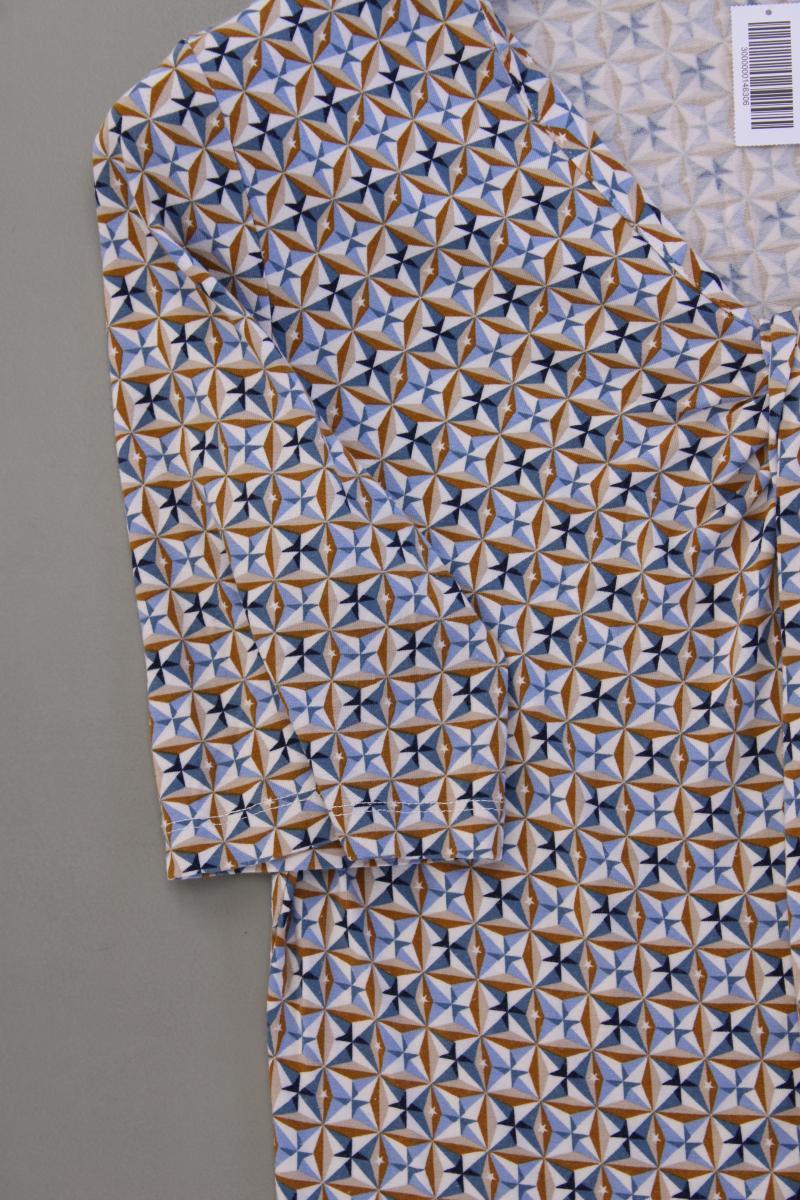 Bonita Printshirt Gr. S geometrisches Muster Kurzarm mehrfarbig aus Viskose