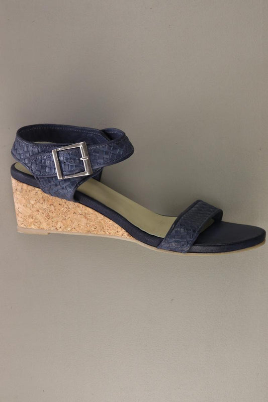 pia di fiore Sandalen Gr. 41 blau aus Leder