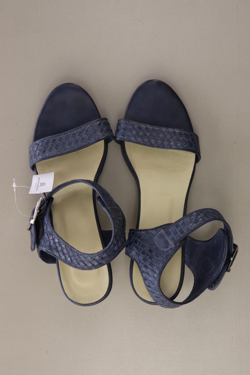 pia di fiore Sandalen Gr. 41 blau aus Leder