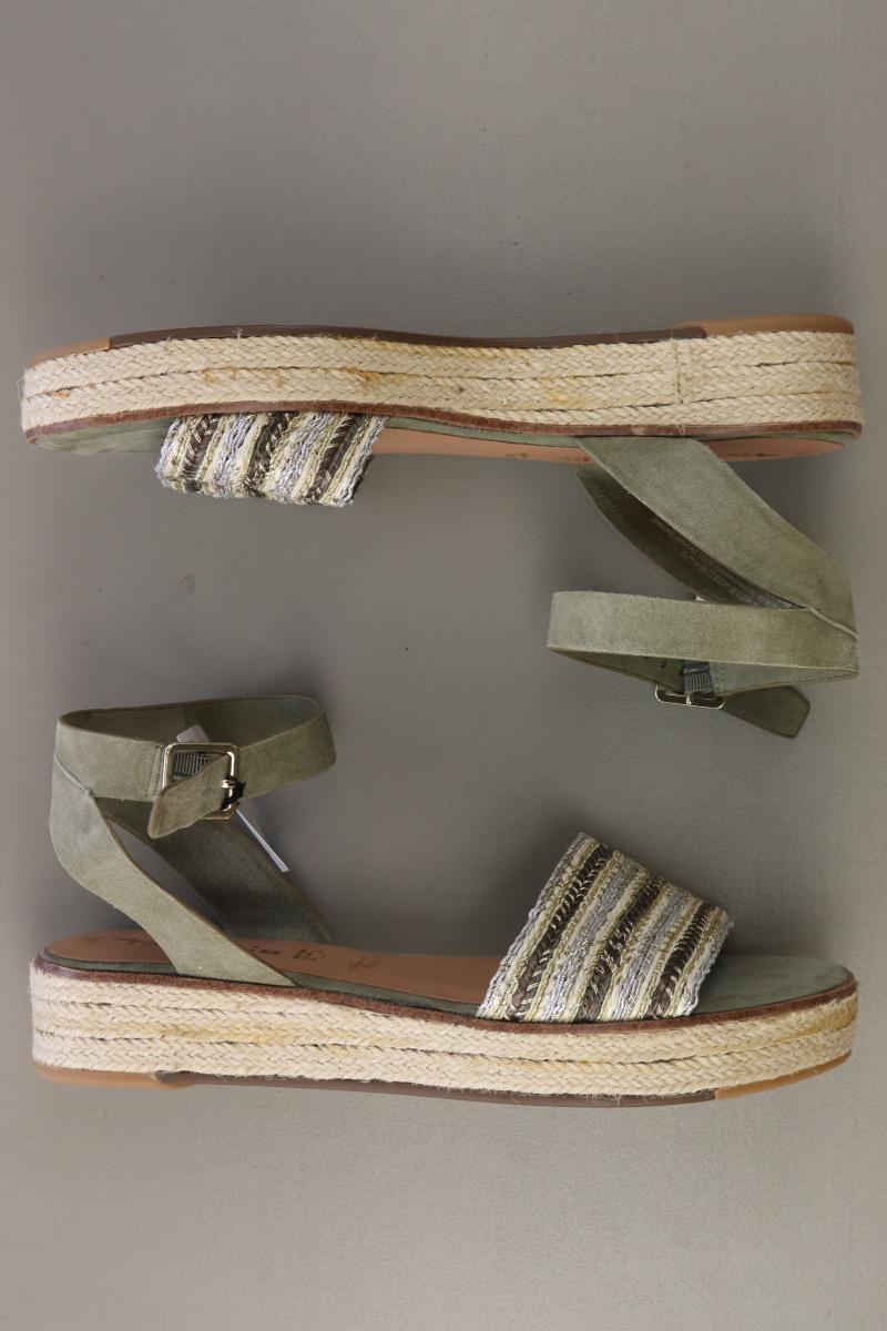 Tamaris Sandalen Gr. 42 neu mit Etikett Neupreis: 47,9€! olivgrün