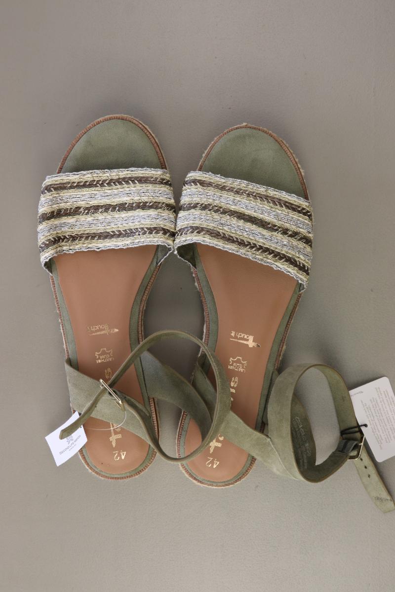 Tamaris Sandalen Gr. 42 neu mit Etikett Neupreis: 47,9€! olivgrün