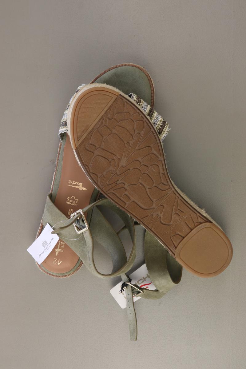 Tamaris Sandalen Gr. 42 neu mit Etikett Neupreis: 47,9€! olivgrün
