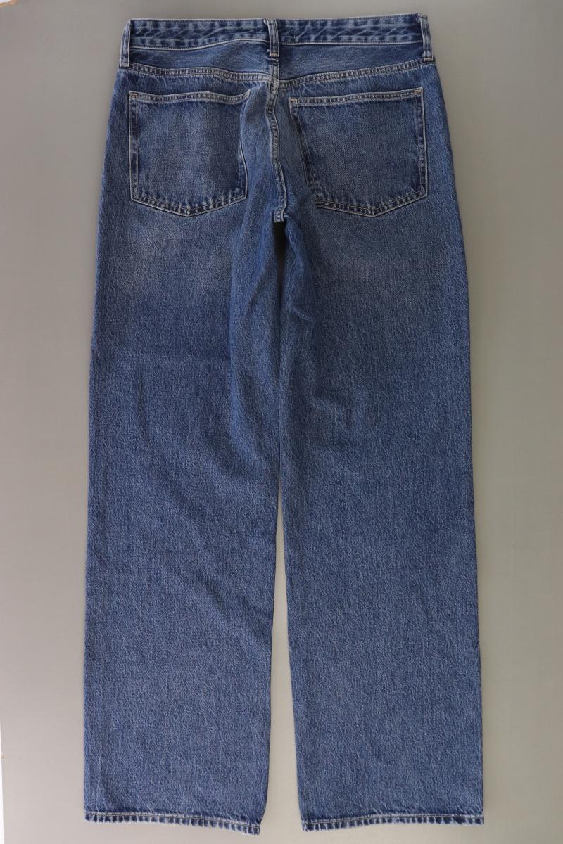 Zara Straight Jeans Gr. 40 blau aus Baumwolle