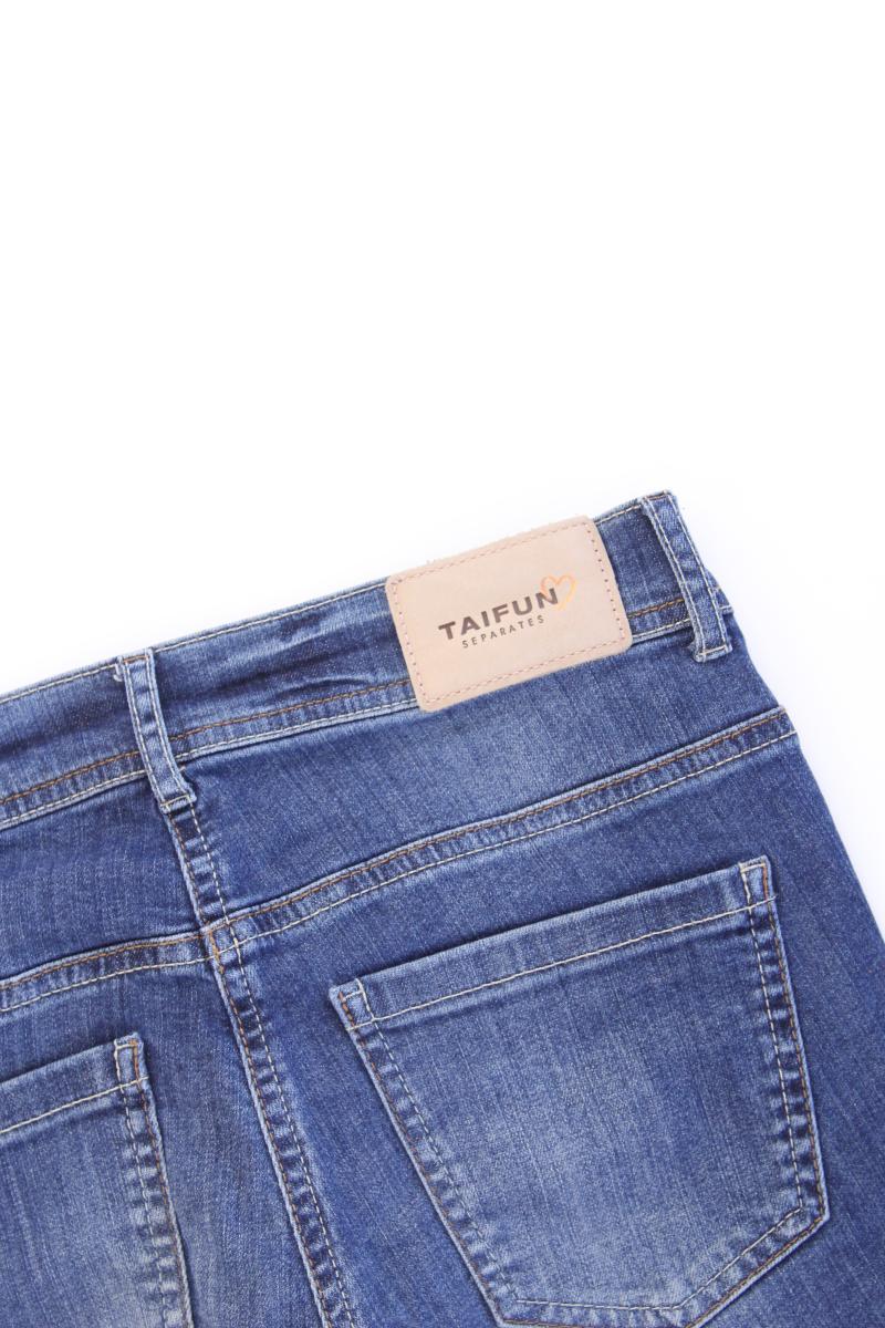 Taifun Straight Jeans Gr. 34 blau aus Baumwolle
