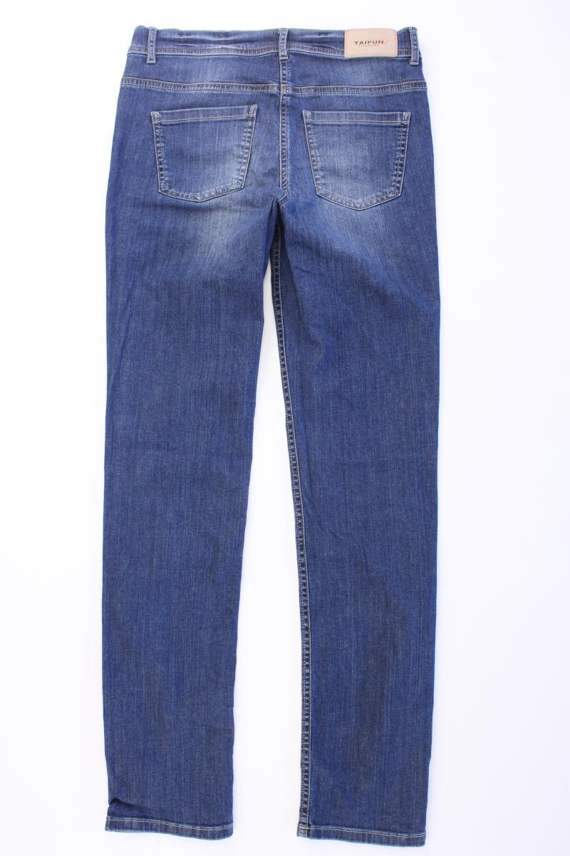 Taifun Straight Jeans Gr. 34 blau aus Baumwolle