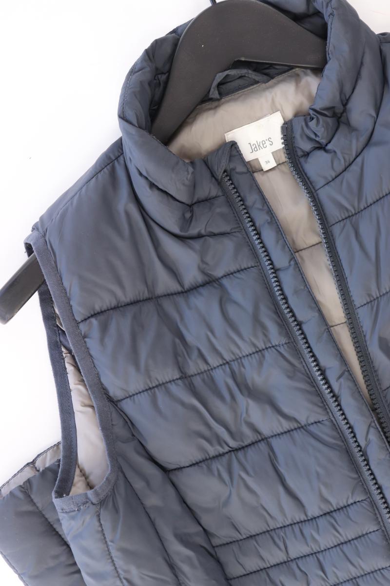 Jake*s Steppweste Gr. 36 neuwertig grau aus Polyester