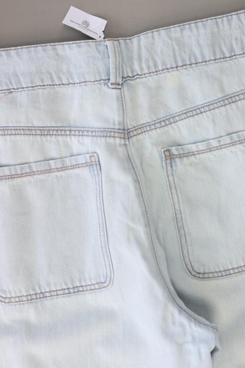 Zara Straight Jeans Gr. 40 blau aus Baumwolle