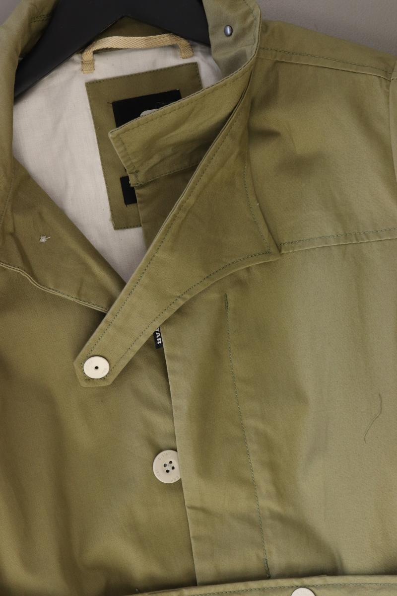 G-Star RAW Übergangsmantel Gr. L neuwertig olivgrün aus Baumwolle