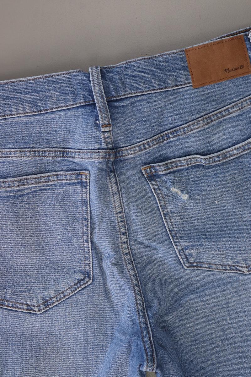 madewell Straight Jeans Gr. W28 blau aus Baumwolle