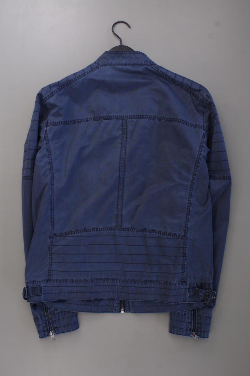 Guess Übergangsjacke für Herren Gr. L blau aus Polyester