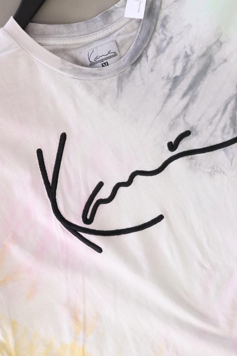 KARL KANI Batikshirt Gr. M mit Batikmuster Kurzarm mehrfarbig aus Baumwolle