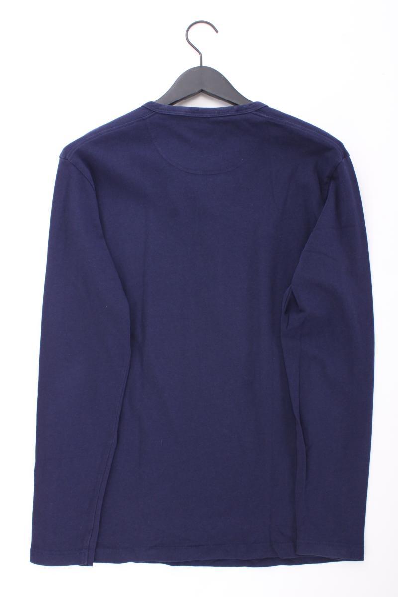 Selected Homme Longsleeve-Shirt für Herren Gr. L Langarm blau aus Baumwolle