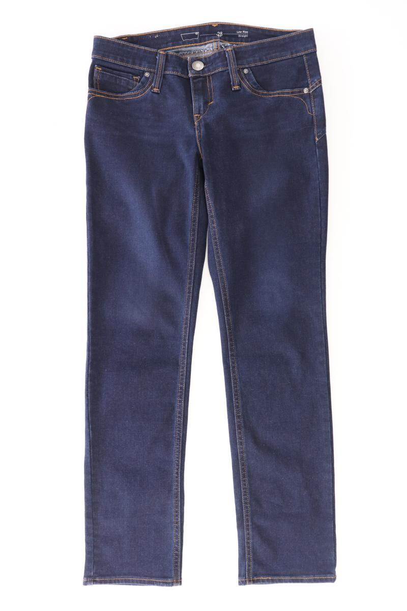 Levi's Straight Jeans Gr. W28/L30 blau aus Baumwolle