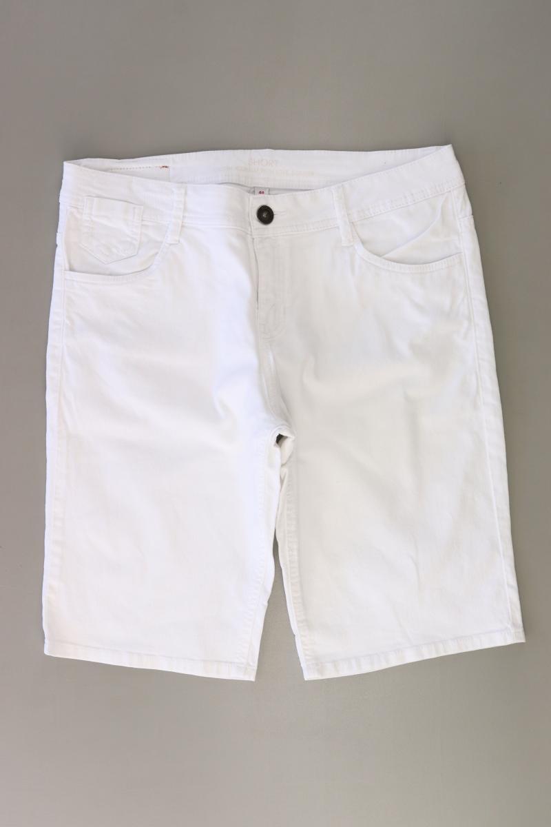s.Oliver Shorts Gr. 40 weiß aus Baumwolle