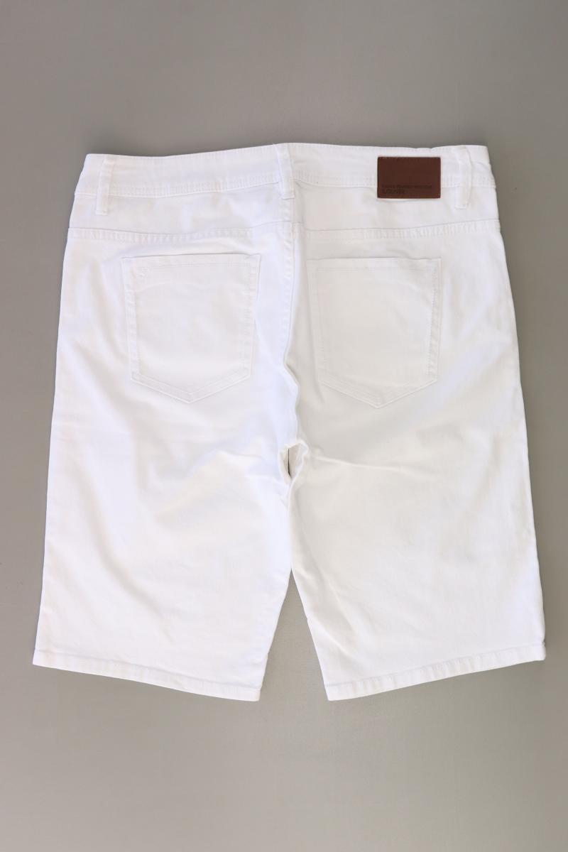 s.Oliver Shorts Gr. 40 weiß aus Baumwolle