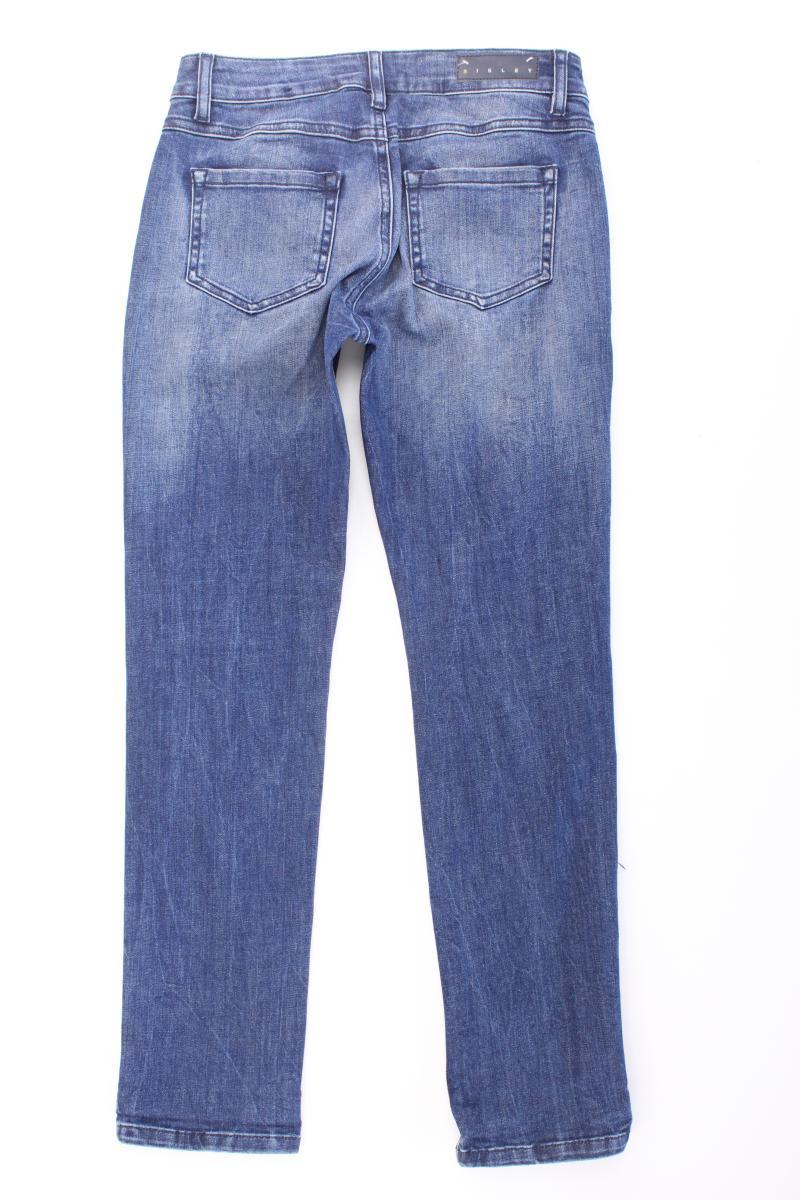 Sisley Straight Jeans Gr. W25/L28 blau aus Baumwolle