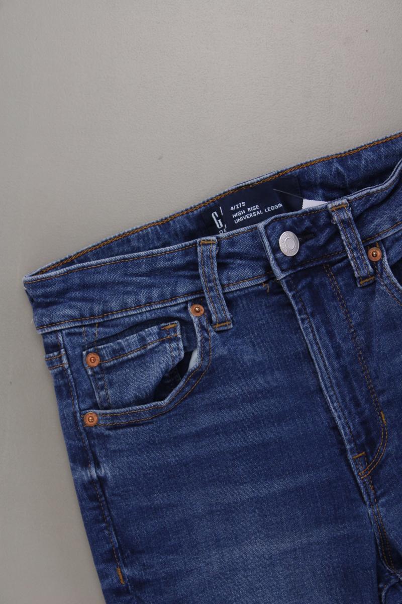 GAP Skinny Jeans Gr. W27 blau aus Baumwolle