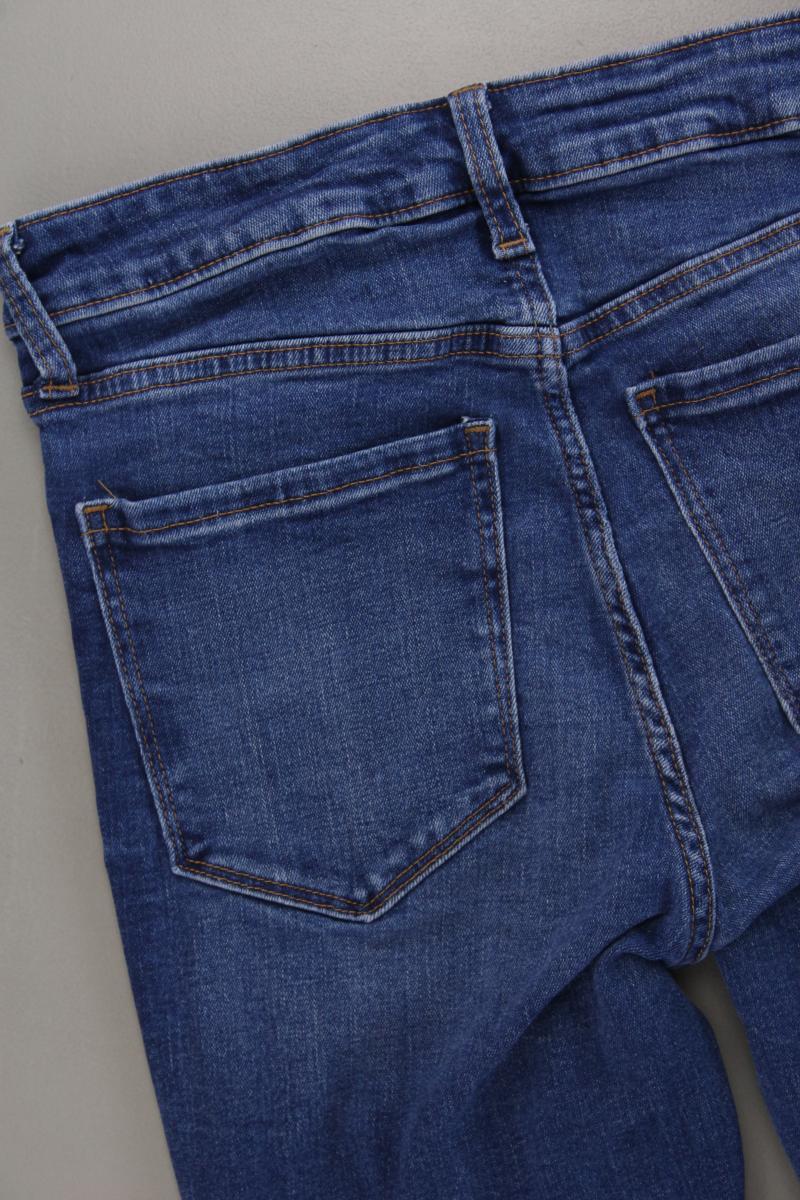 GAP Skinny Jeans Gr. W27 blau aus Baumwolle