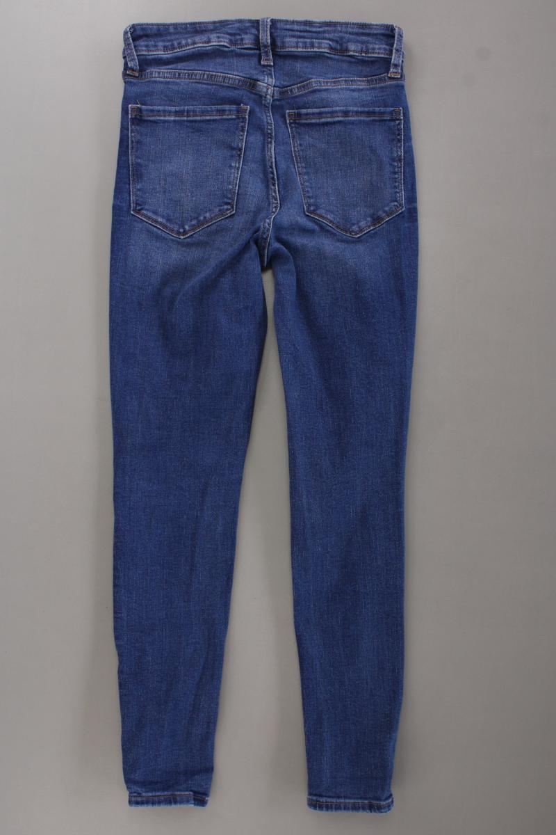 GAP Skinny Jeans Gr. W27 blau aus Baumwolle