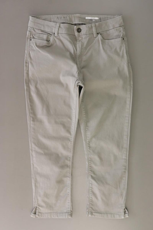 edc by Esprit 7/8 Hose Gr. 38 grau aus Baumwolle