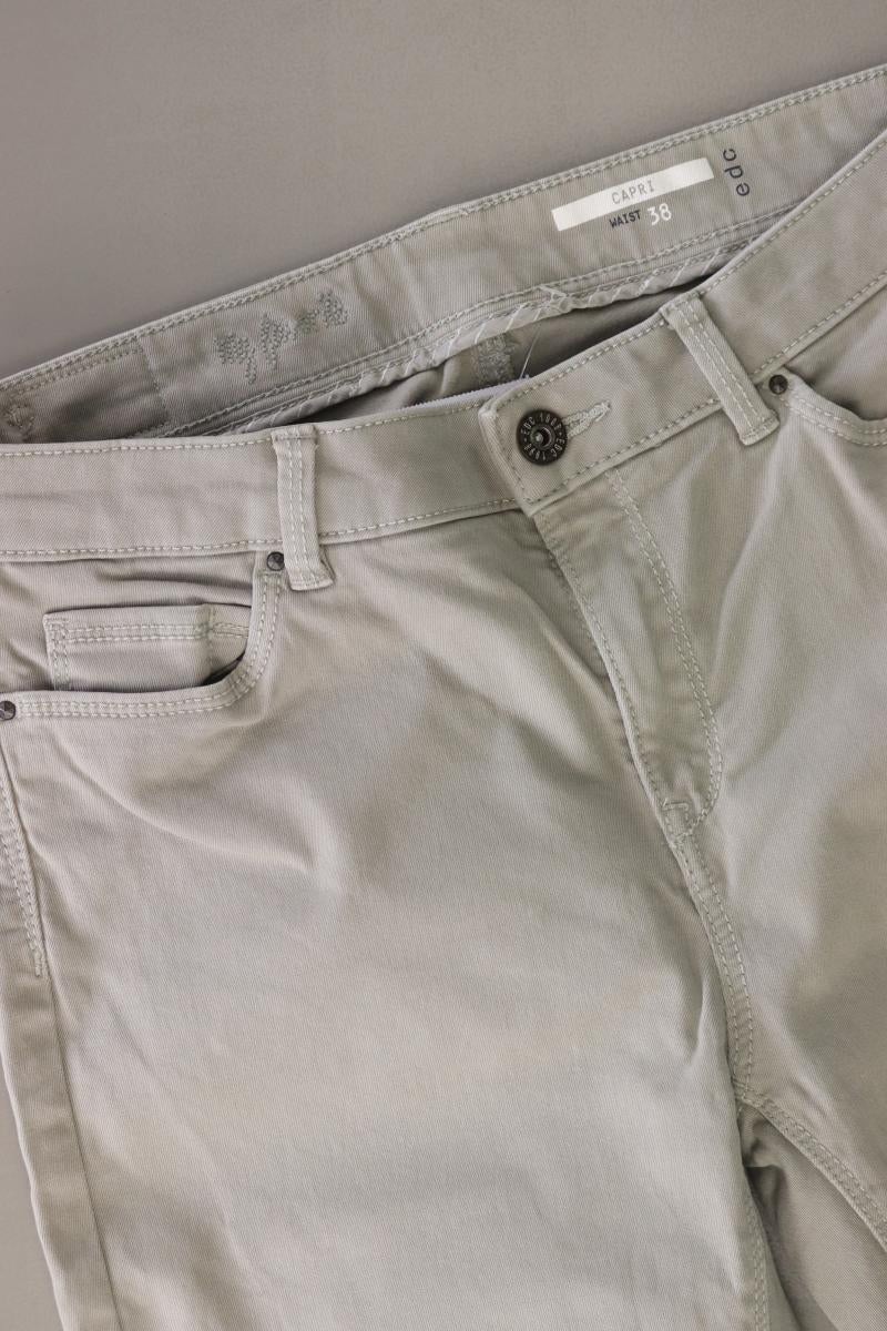 edc by Esprit 7/8 Hose Gr. 38 grau aus Baumwolle