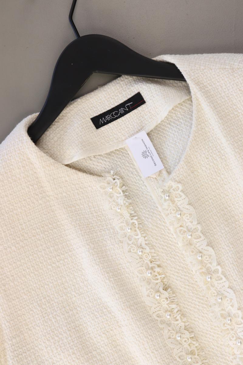 Marc Cain Bouclé Mantel Gr. L creme