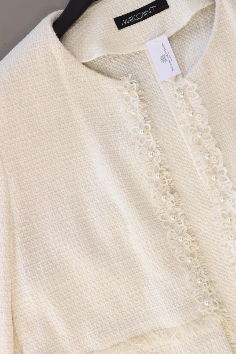 Marc Cain Bouclé Mantel Gr. L creme