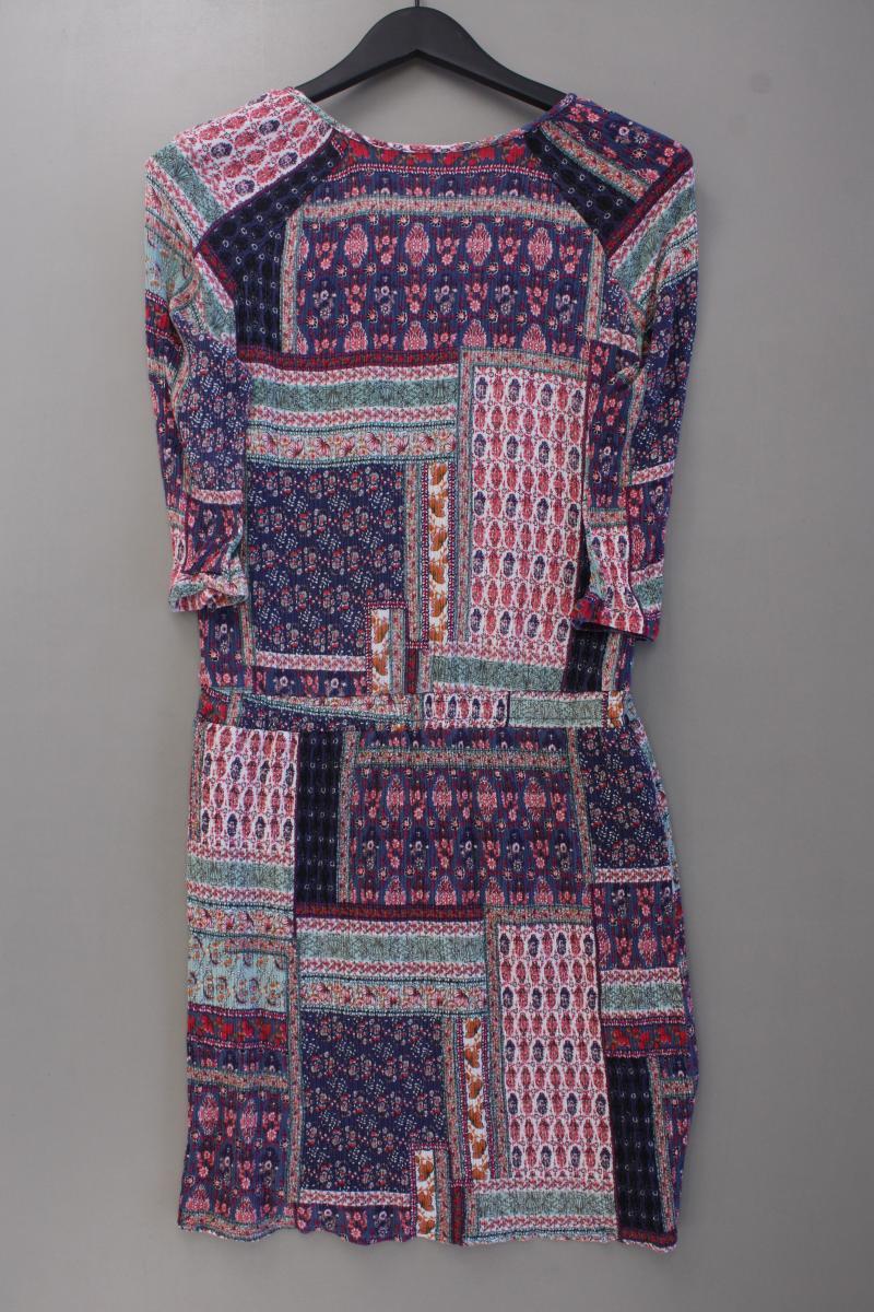 Esprit Midikleid Gr. 40 3/4 Ärmel mehrfarbig aus Viskose
