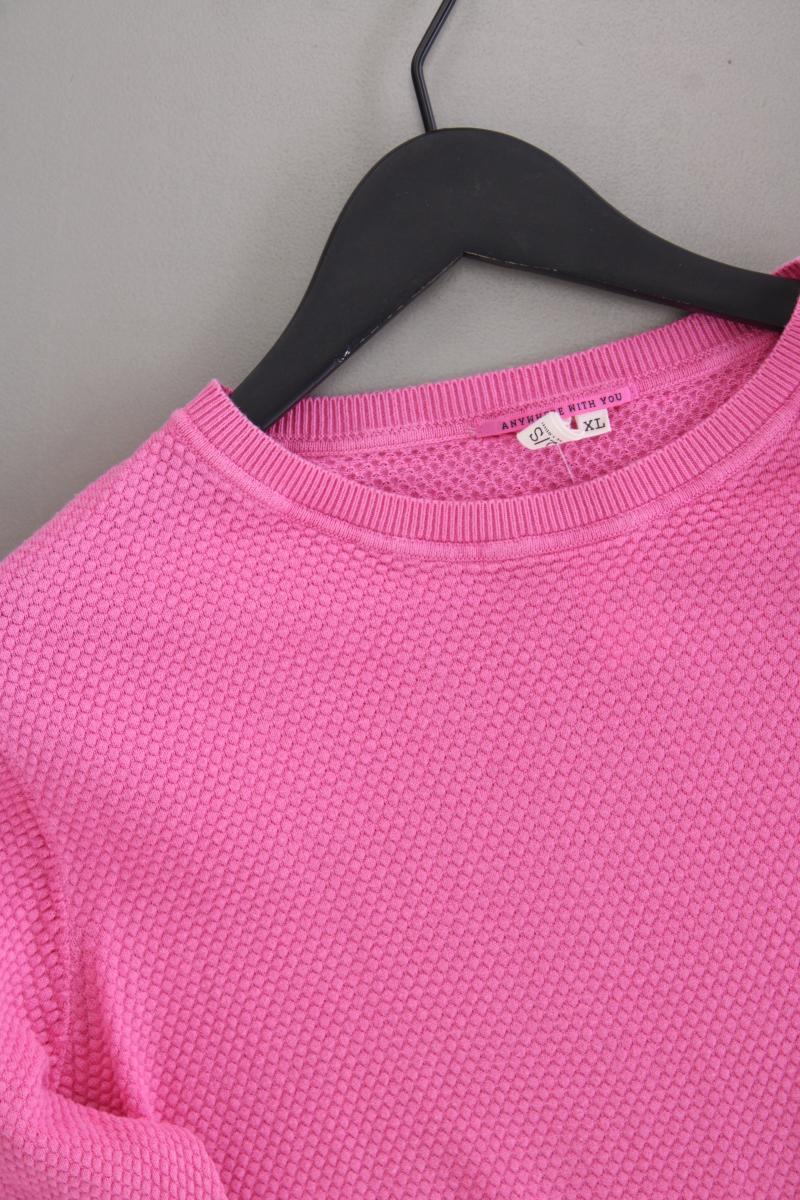 QS by s.Oliver Feinstrickpullover Gr. XL pink aus Viskose