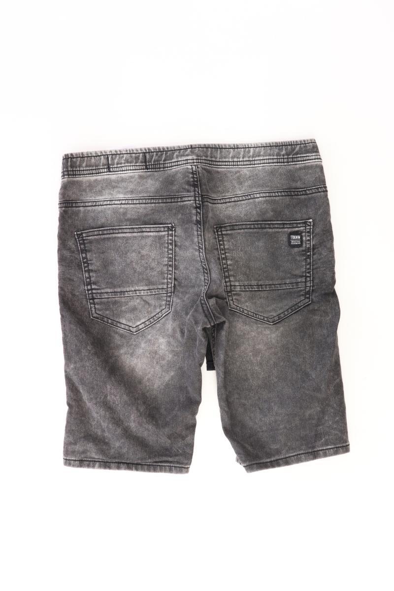 Tom Tailor (Denim) Jeansshorts für Herren Gr. S grau aus Baumwolle