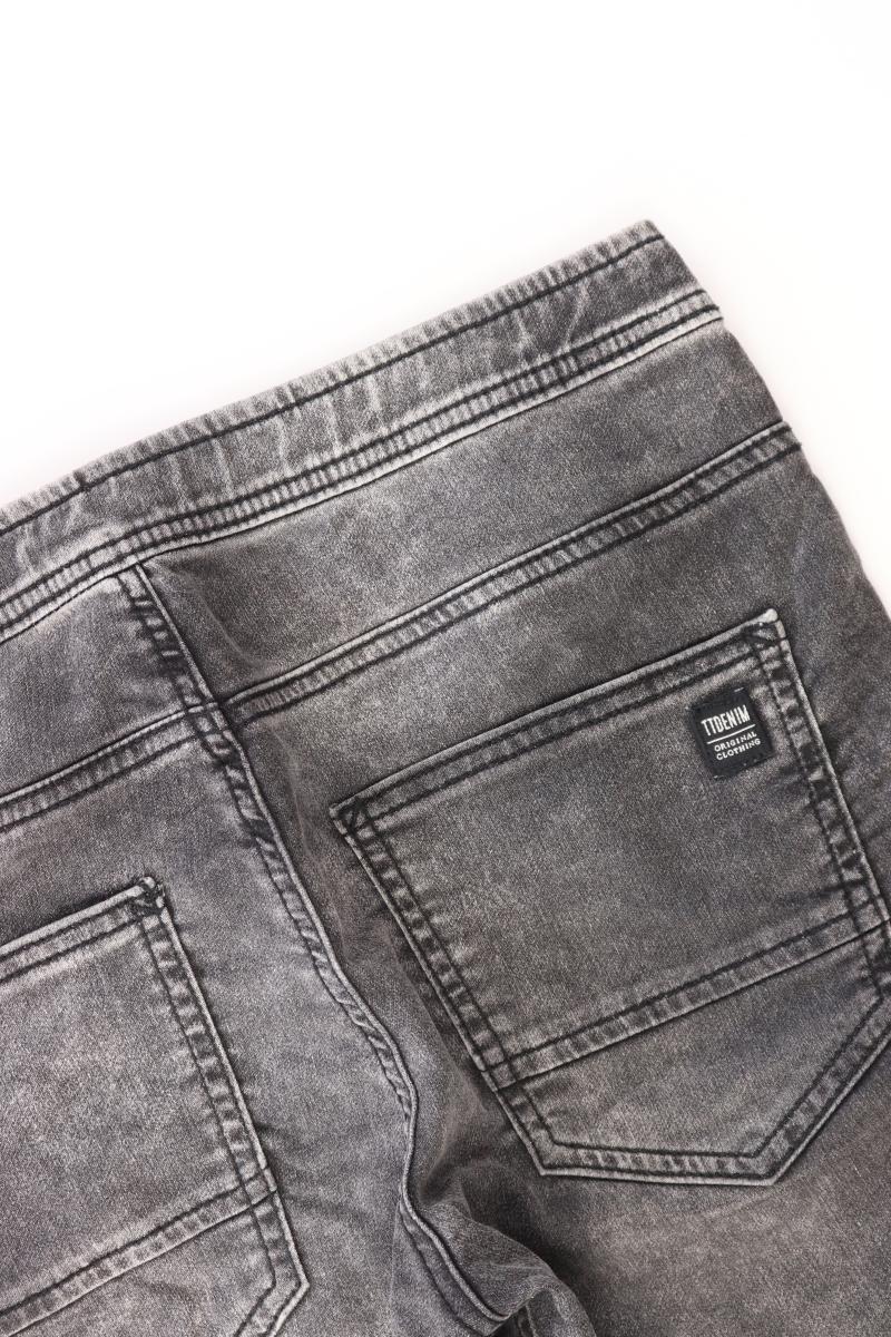 Tom Tailor (Denim) Jeansshorts für Herren Gr. S grau aus Baumwolle