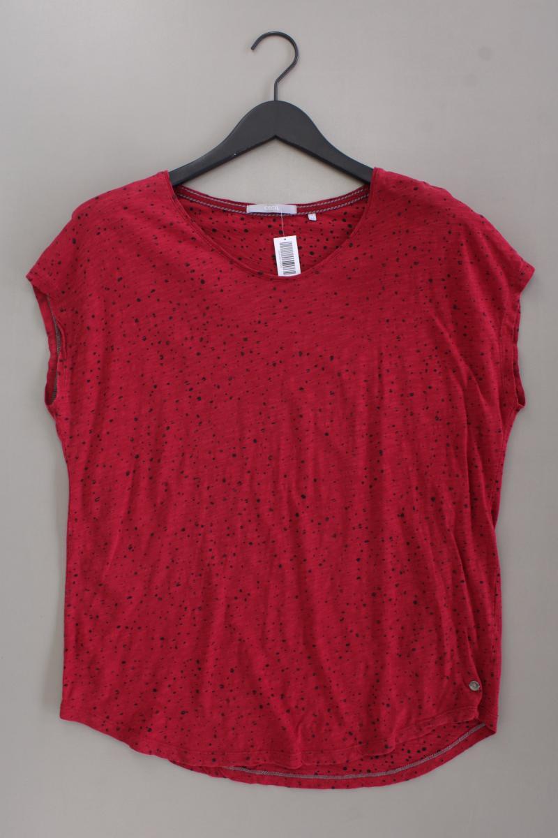 Cecil T-Shirt Gr. M Kurzarm rot