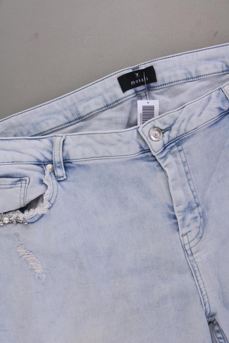 Monari Skinny Jeans Gr. 48 blau