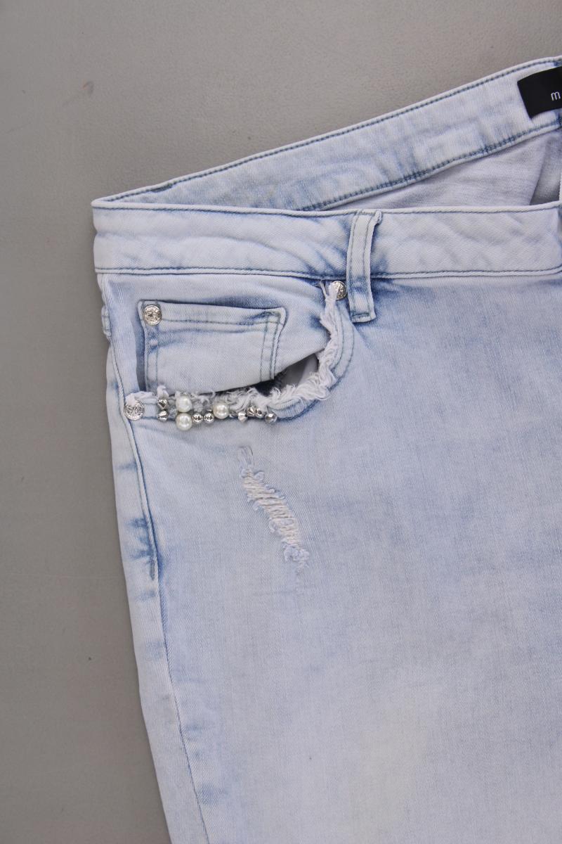 Monari Skinny Jeans Gr. 48 blau