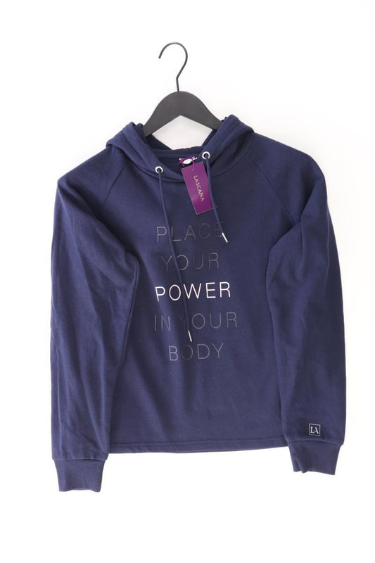 Lascana Hoodie Gr. 36/38 neu mit Etikett blau aus Baumwolle