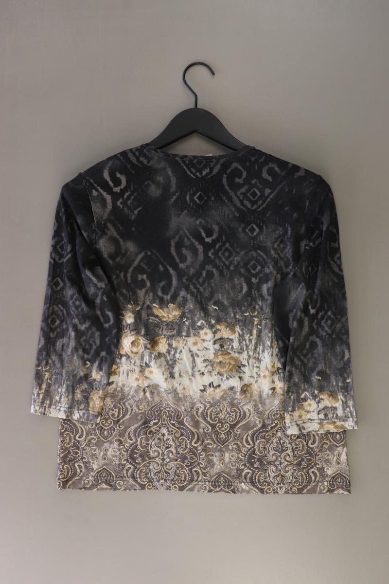 Lisa Tossa Printshirt Gr. XXL neu mit Etikett 3/4 Ärmel grau aus Viskose