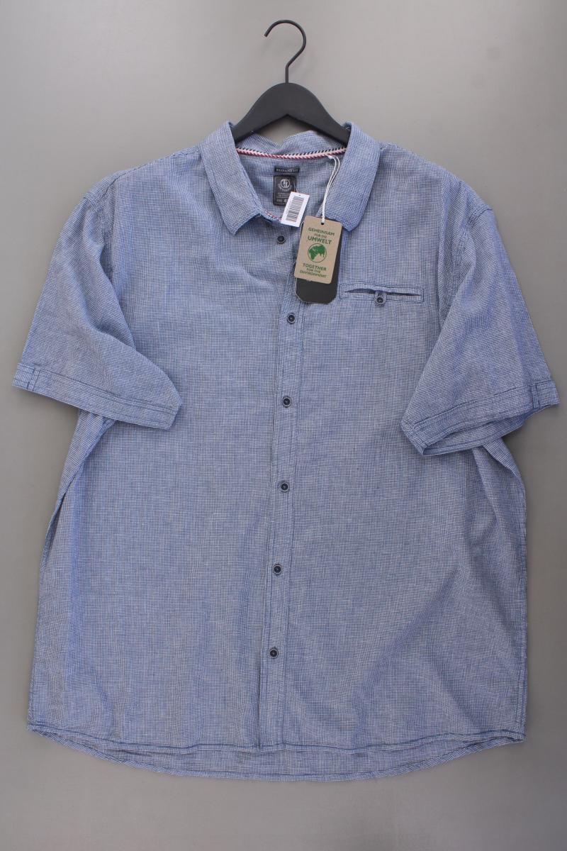 Tom Tompson Hemd Gr. 4XL für Herren Gr. XXXL neu mit Etikett Kurzarm blau