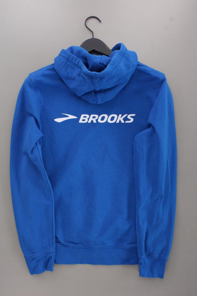 Brooks Hoodie Gr. M blau aus Baumwolle