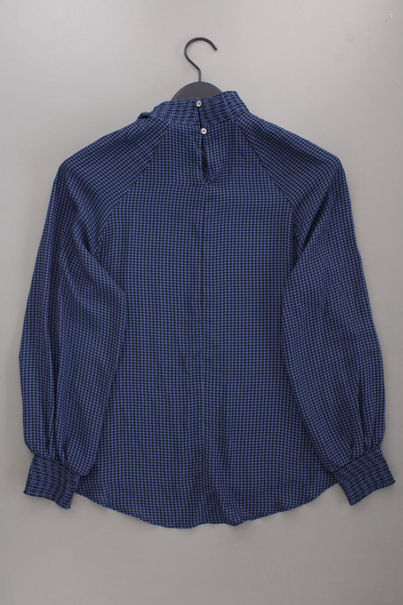 NA-KD Langarmbluse Gr. 34 neuwertig blau aus Polyester