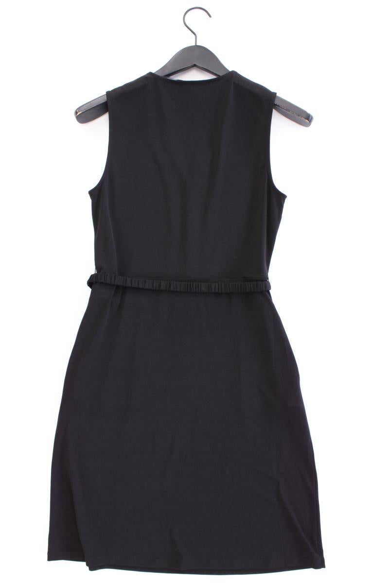 comma, Abendkleid Gr. 36 mit Gürtel Ärmellos schwarz