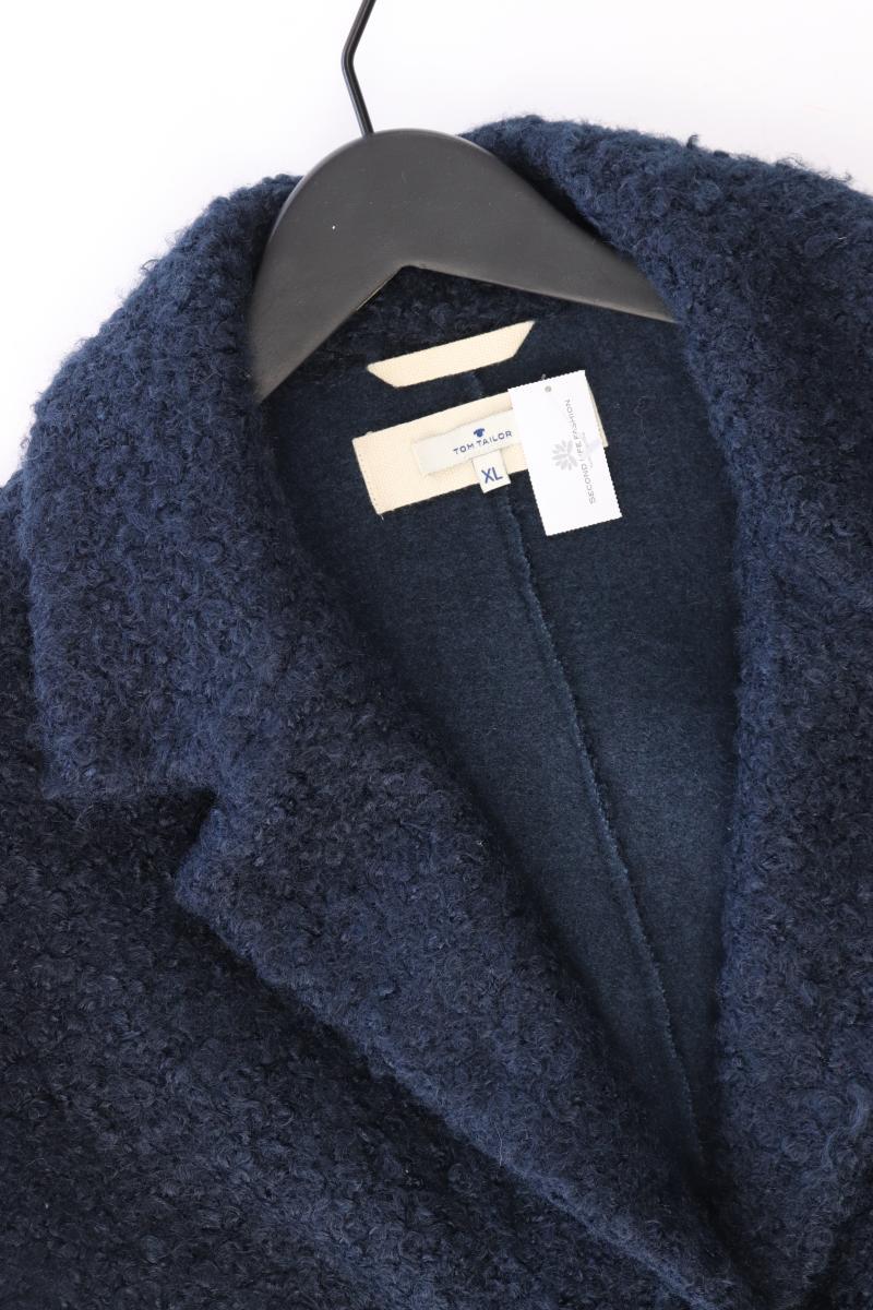 Tom Tailor Regular Mantel Gr. XL blau aus Polyester