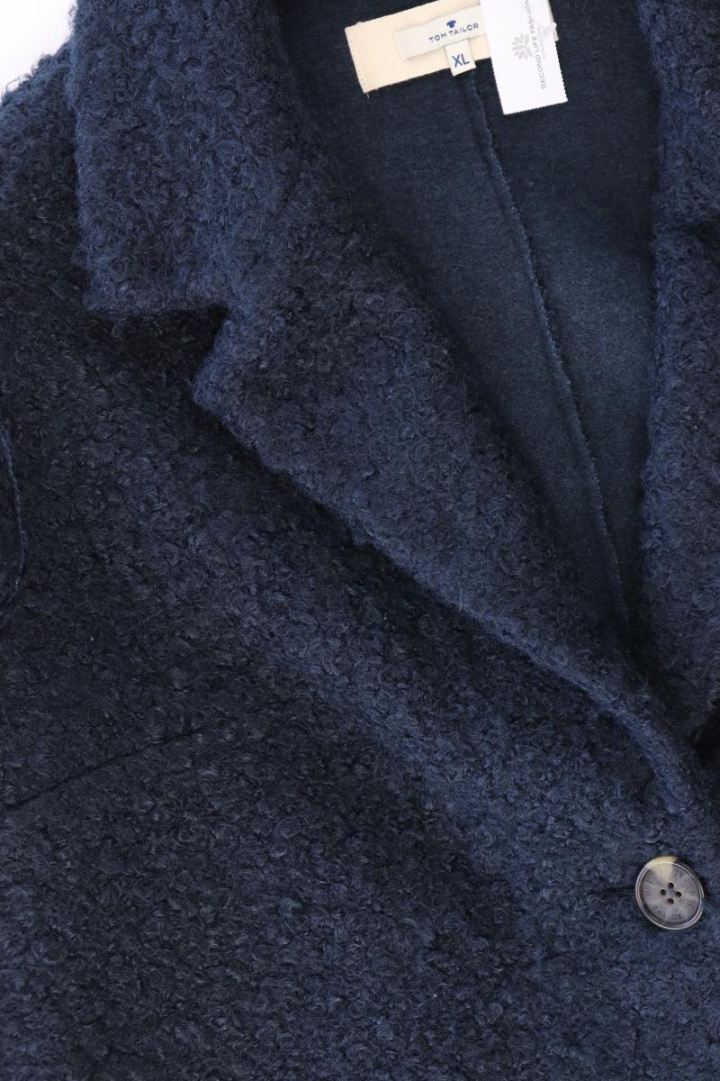 Tom Tailor Regular Mantel Gr. XL blau aus Polyester