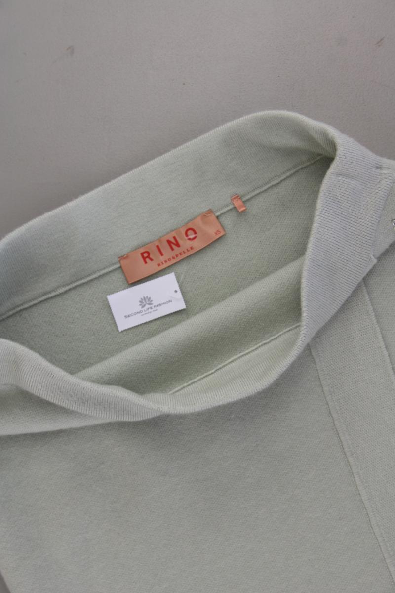 Rino&Pelle Strickrock Gr. XS neuwertig grün aus Polyester