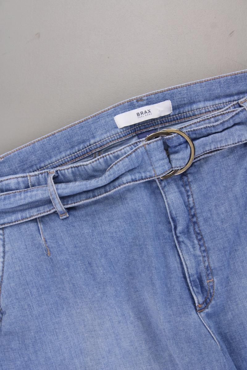 Brax Baggy Jeans Gr. 48 mit Gürtel blau