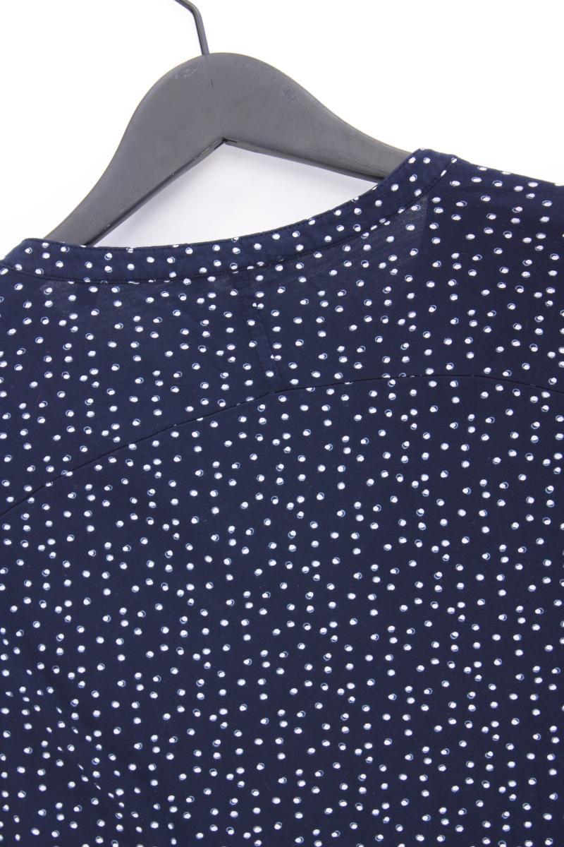 Opus Shirt Modell Sandi Dot Gr. 40 Kurzarm blau aus Viskose
