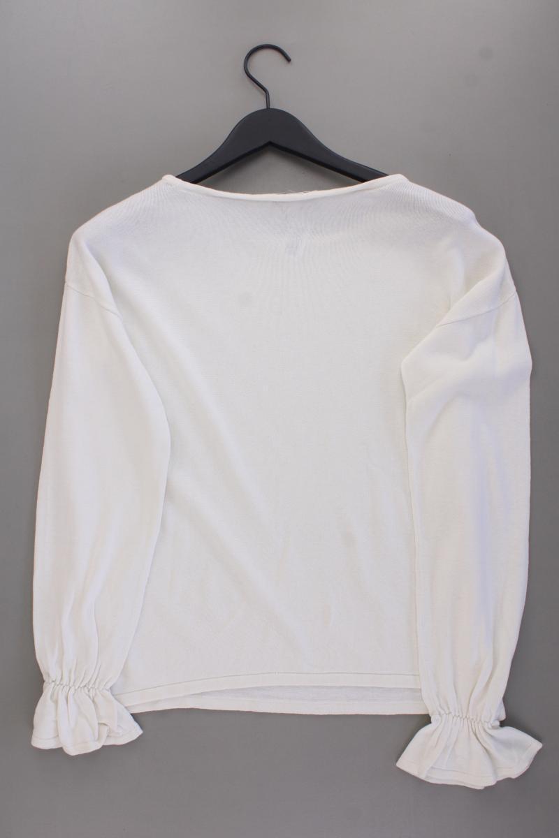 Linea Tesini Feinstrickpullover Gr. 36/38 creme aus Viskose
