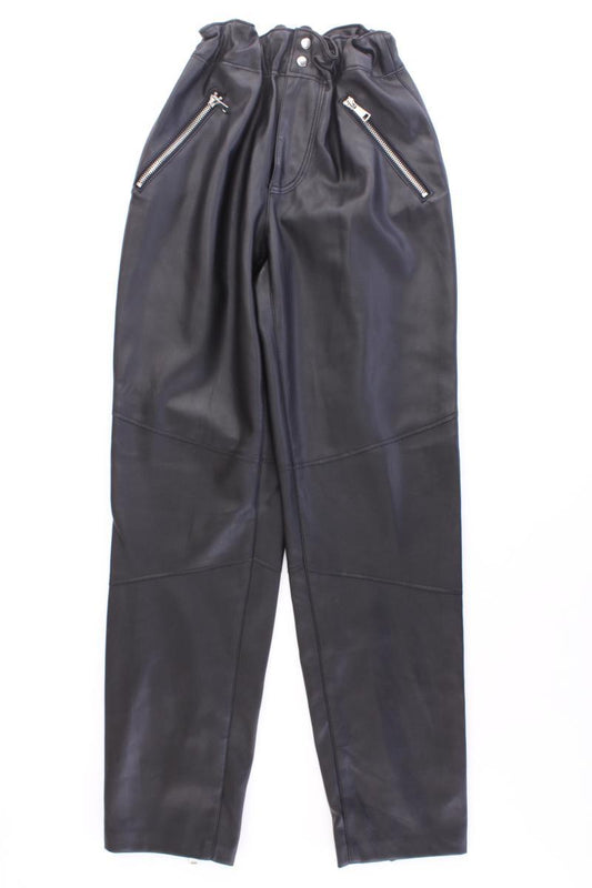 Zara Kunstlederhose Gr. 38 neuwertig schwarz aus Polyurethan