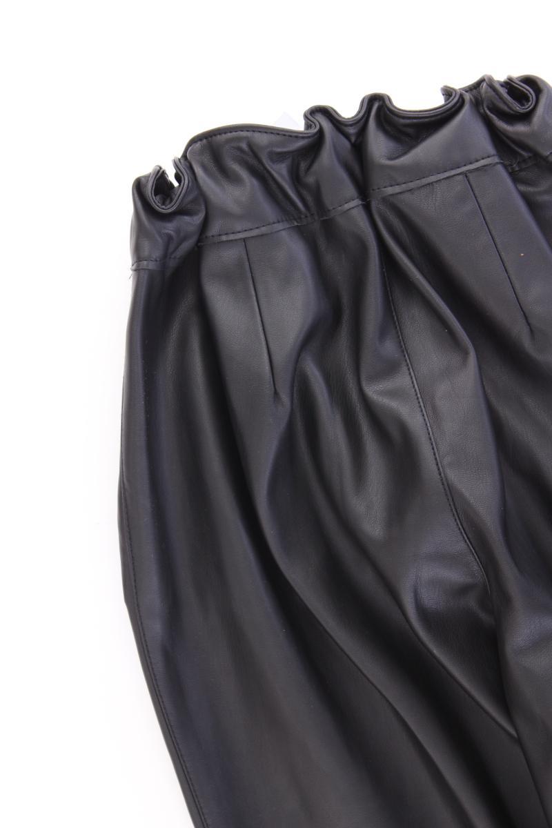 Zara Kunstlederhose Gr. 38 neuwertig schwarz aus Polyurethan