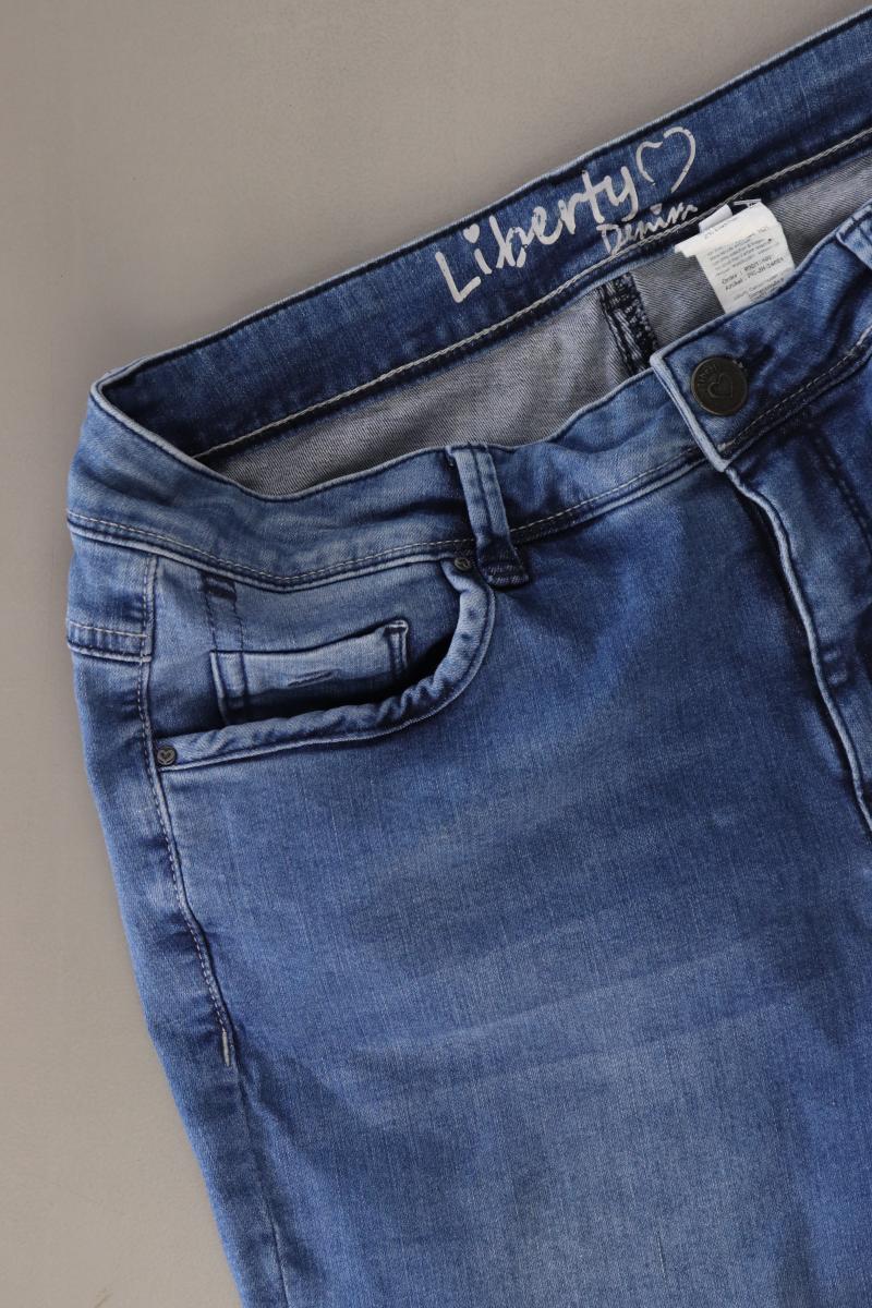 Liberty Straight Jeans Gr. 42 blau aus Baumwolle